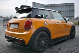 Heck Spoiler Aufsatz Abrisskante V.1 passend für Mini Cooper S John Cooper Works F56 / F56 Facelift schwarz Hochglanz