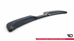 Mittlerer Cup Diffusor Heck Ansatz passend für MINI COOPER S MK3 vor Facelift 3-Türer (F56) schwarz Hochglanz