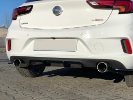 Heck Ansatz Flaps Diffusor für Opel ASTRA K OPC-LINE...