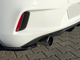 Heck Ansatz Flaps Diffusor passend für OPEL ASTRA K OPC-LINE schwarz Hochglanz