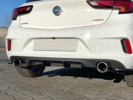 Heck Ansatz Diffusor für Opel ASTRA K OPC-LINE...