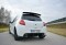 Heck Ansatz Flaps Diffusor passend für RENAULT CLIO MK3 RS FACELIFT schwarz Hochglanz