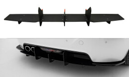 Street Pro Heckschürze Heckansatz passend für Peugeot RCZ Mk1 / Mk1 FL