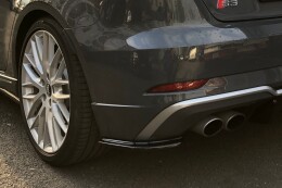 Heck Ansatz Flaps Diffusor passend für AUDI S3 8V...