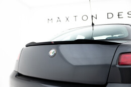 Heck Spoiler Aufsatz Abrisskante passend für Alfa Romeo GT schwarz Hochglanz