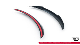 Heck Spoiler Aufsatz Abrisskante passend für Alfa Romeo GT schwarz Hochglanz