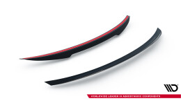 Heck Spoiler Aufsatz Abrisskante passend für Alfa Romeo GT schwarz Hochglanz