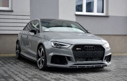 Cup Spoilerlippe Front Ansatz V.1 für Audi RS3 8V FL...