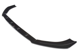Cup Spoilerlippe Front Ansatz V.1 passend für Audi RS3 8V FL Limousine schwarz Hochglanz