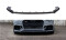 Cup Spoilerlippe Front Ansatz V.2 für Audi RS3 8V FL Limousine schwarz Hochglanz