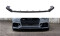 Cup Spoilerlippe Front Ansatz V.2 passend für Audi RS3 8V FL Limousine schwarz Hochglanz