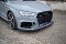 Cup Spoilerlippe Front Ansatz V.2 passend für Audi RS3 8V FL Limousine schwarz Hochglanz