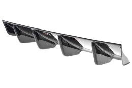 Heck Ansatz Diffusor passend für Audi RS3 8V FL Limousine schwarz Hochglanz