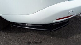 Heck Ansatz Flaps Diffusor passend für Ford S-Max Titanium Mk1 FL schwarz Hochglanz
