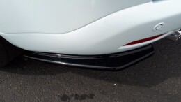 Heck Ansatz Flaps Diffusor für Ford S-Max Titanium Mk1 FL Carbon Look