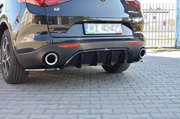 Heck Ansatz Diffusor passend für ALFA ROMEO STELVIO...