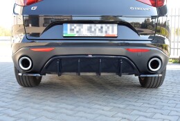 Heck Ansatz Diffusor passend für ALFA ROMEO STELVIO...