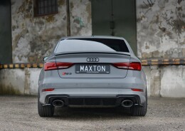 Splitter / Heck Ansatz Diffusor passend für Audi RS3...