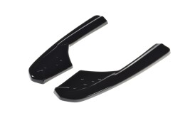 Splitter / Heck Ansatz Diffusor passend für Audi RS3 8V FL Limousine schwarz Hochglanz