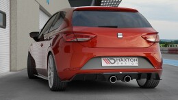 Heck Ansatz Diffusor V.2 passend für Seat Leon Cupra...