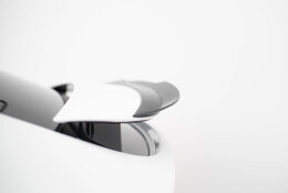 Heck Spoiler Aufsatz Abrisskante V.1 passend für TESLA MODEL X schwarz Hochglanz
