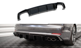 Heck Ansatz Diffusor passend für Audi S5 F5 Coupe /...