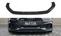 Cup Spoilerlippe Front Ansatz V.1 passend für Audi RS3 8V FL Sportback schwarz Hochglanz