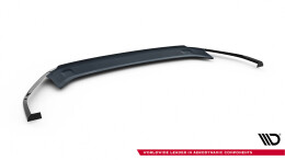 Cup Spoilerlippe Front Ansatz V.6 passend für VW Golf R / R-Line Mk7 Facelift schwarz Hochglanz