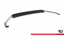 Cup Spoilerlippe Front Ansatz V.7 passend für VW Golf R / R-Line Mk7 Facelift schwarz Hochglanz