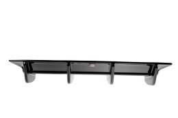 Heck Ansatz Diffusor passend für VW Golf R Variant Mk7 Facelift schwarz Hochglanz