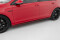 Seitenschweller Ansatz Cup Leisten V.2 passend für VW Golf R / R-Line Mk7 FL rot Hochglanz