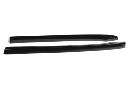 Heck Ansatz Flaps Diffusor V.1 passend für VW GOLF 7 R VARIANT FACELIFT schwarz Hochglanz