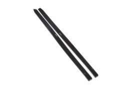 Seitenschweller Ansatz Cup Leisten für BMW M3 F80 schwarz Hochglanz