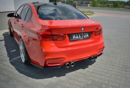 Heck Ansatz Flaps Diffusor für BMW M3 F80 schwarz...