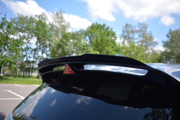 Heck Spoiler Aufsatz Abrisskante für Hyundai I30 N Mk3 Hatchback schwarz Hochglanz