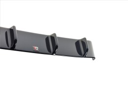 Heck Ansatz Diffusor passend für Hyundai I30 N Mk3 Hatchback schwarz Hochglanz