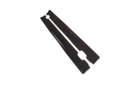 Seitenschweller Ansatz Cup Leisten V.1 passend für Hyundai I30 N Mk3 Hatchback / Fastback schwarz Hochglanz