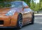 Seitenschweller Ansatz Cup Leisten passend für NISSAN 350Z schwarz Hochglanz